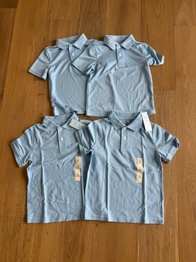 Lot of S(6/7) Boys Uniform Polos - NEW WITH TAGS